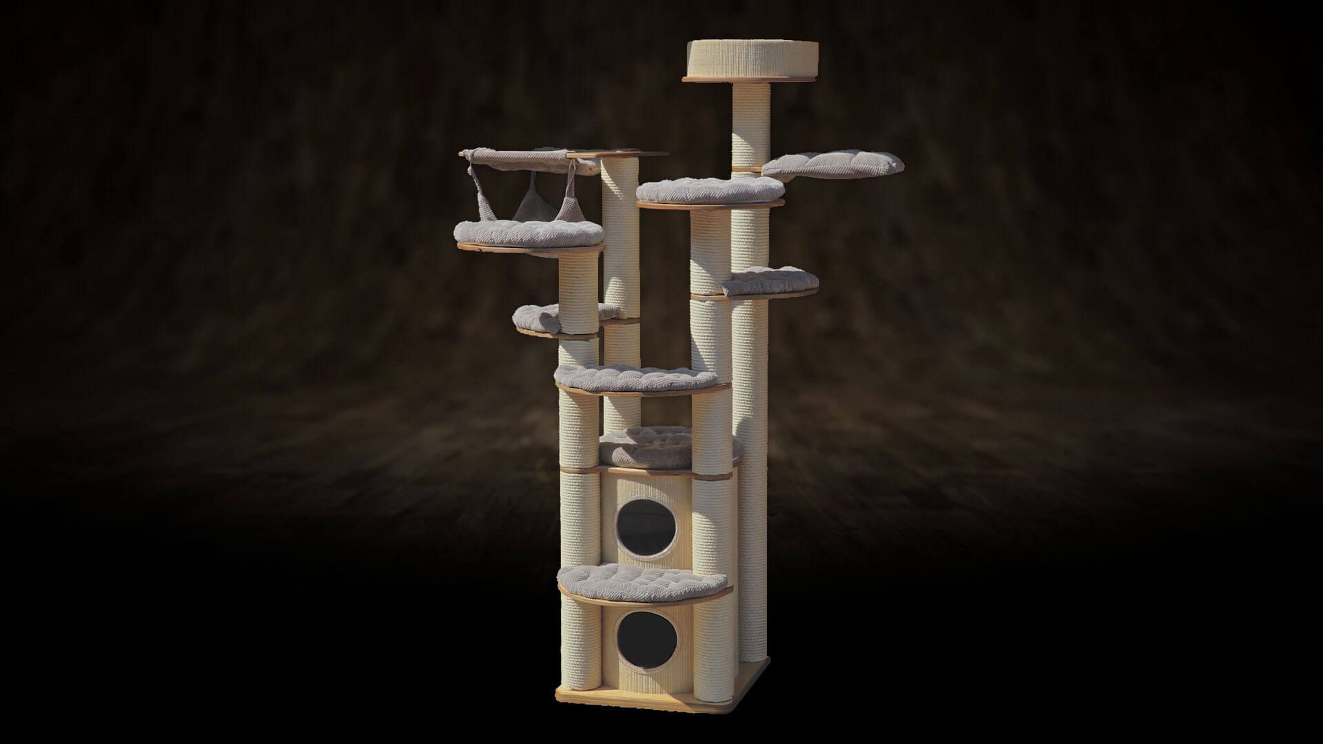 Kratzb um Fur Katzen Tonne Tp 9 2