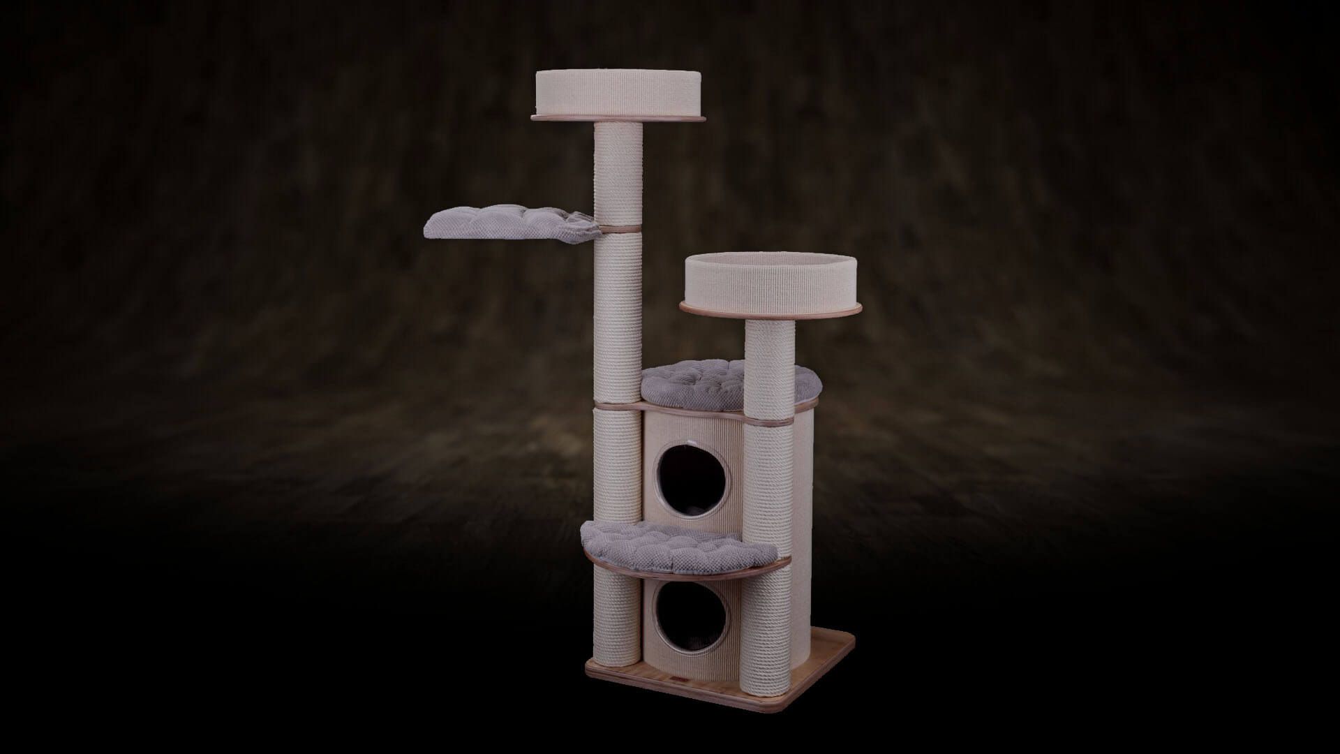 Kratzb um Fur Katzen Tonne TP 5 2