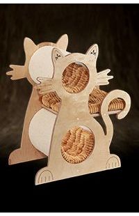 Kratzbäume für Katzen – Modelle in Katzenform